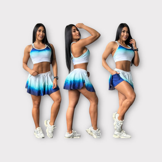 Conquista Set Azul & Blanco